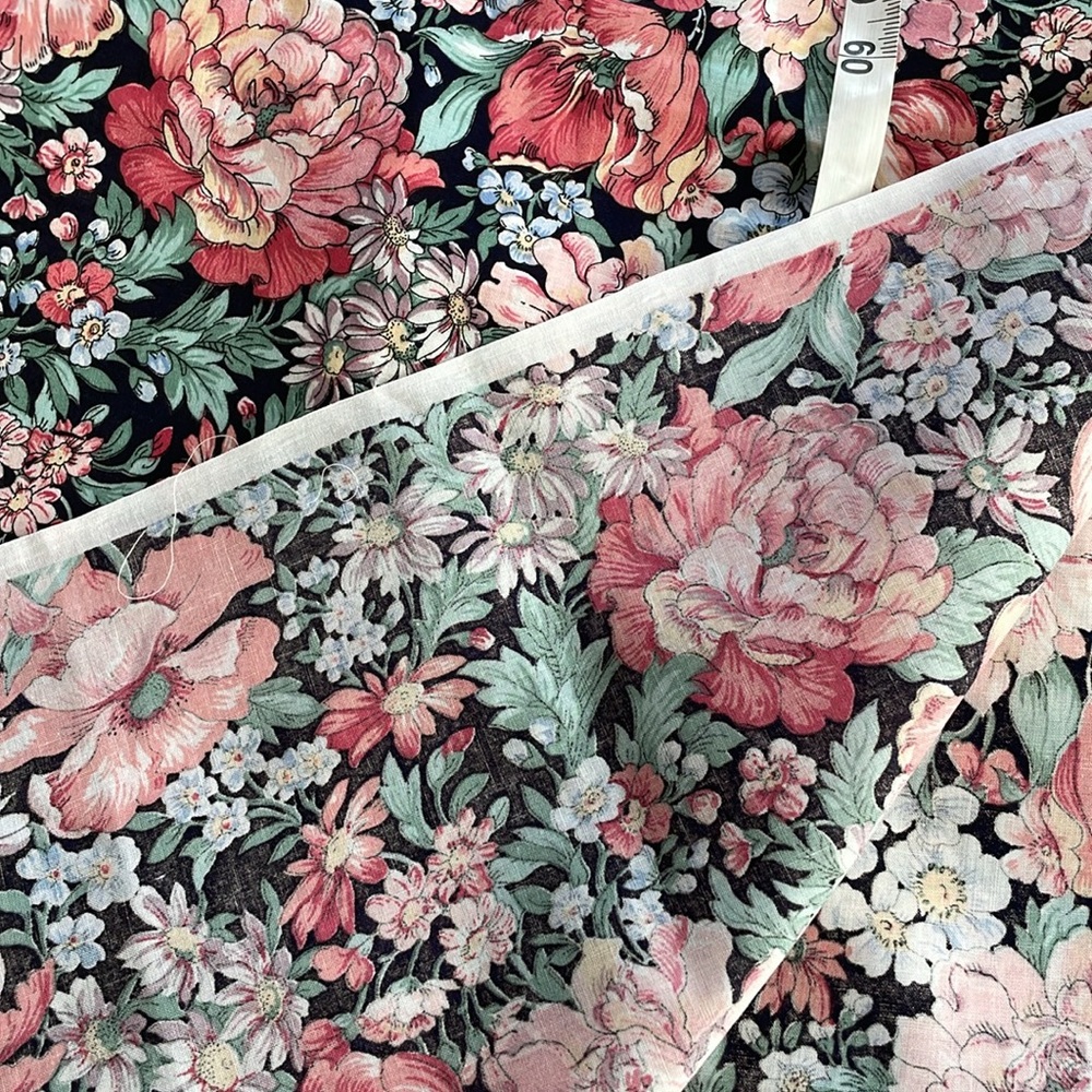 Joan Kessler for Concord Fabrics, floral cottage core motif, 4 yards, 44" wide - Picture 10 of 10